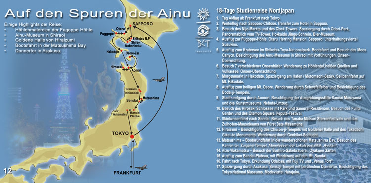 Auf den Spuren der Ainu