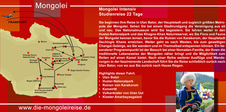 Mongolei Intensiv