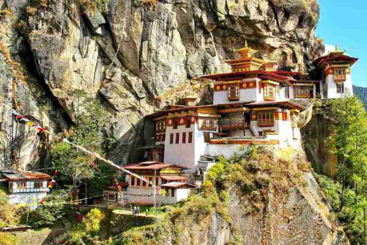 Tigernest-Kloster in Bhutan