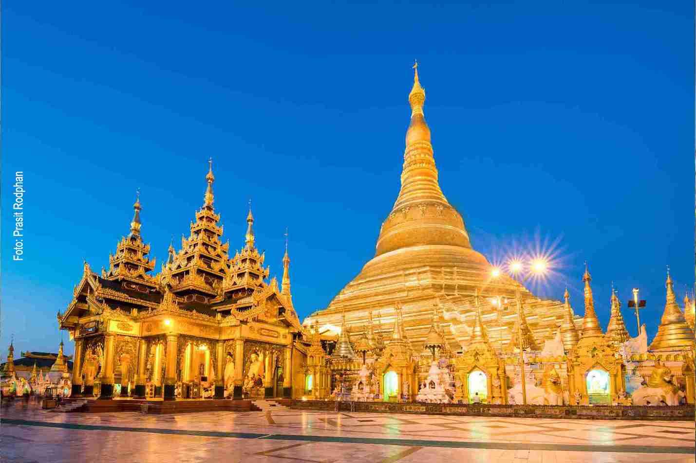 Shwedagon-Pagode in Yangon